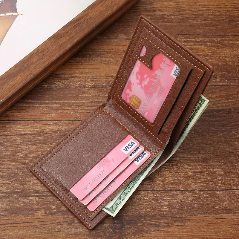 Multi-Card PU Leather Wallet