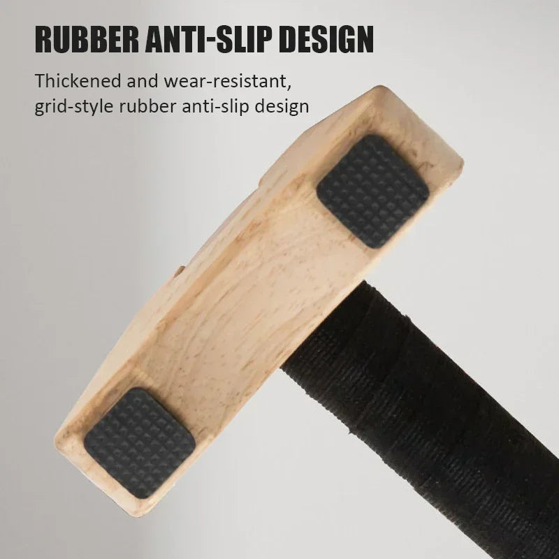 Premium Calisthenics Wooden Push-Up Handles