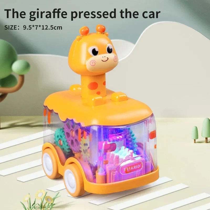Press & Go Light-Up Car Toy