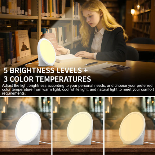 Adjustable Brightness Daylight Lamp for Study & Focus