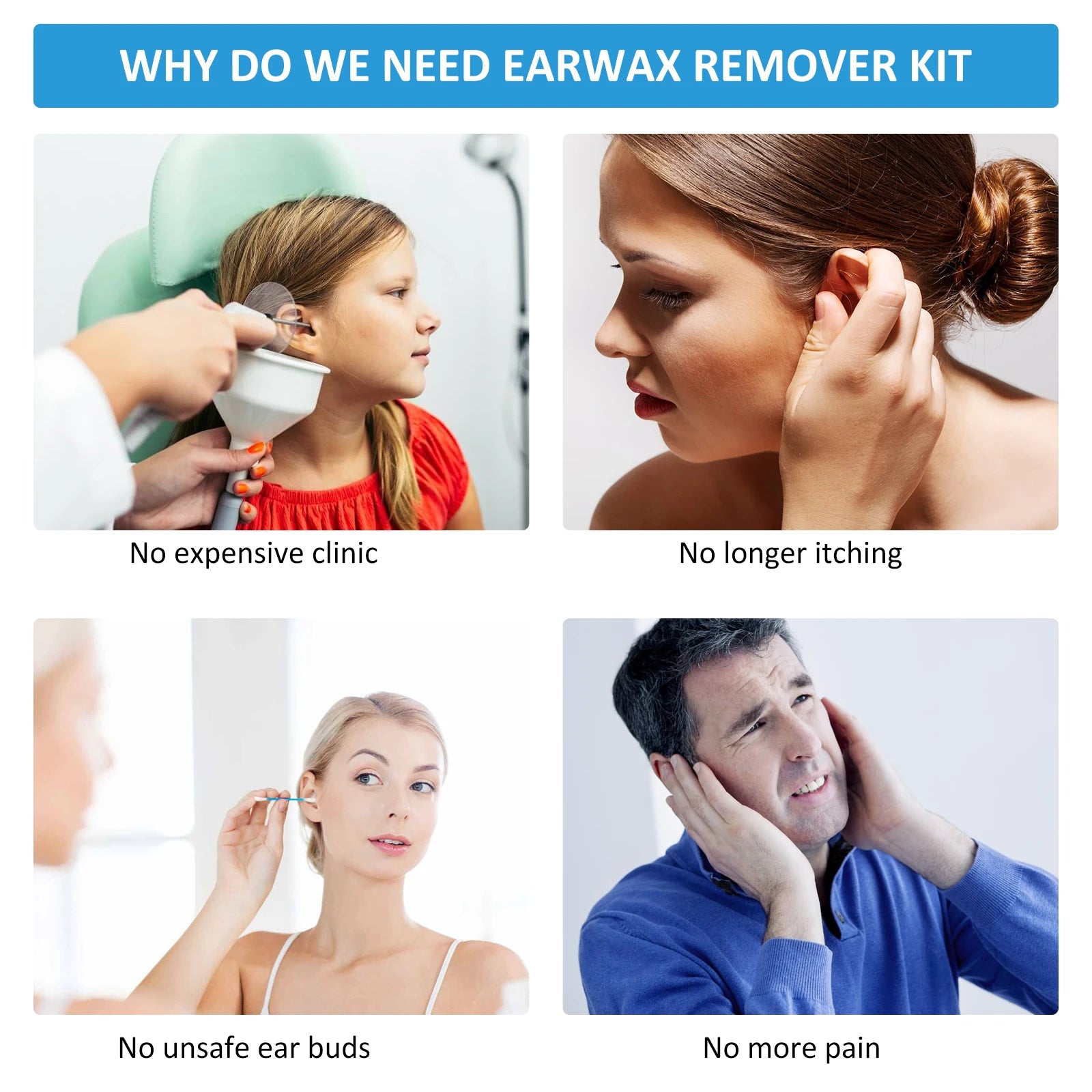 GentleCare Silicone Ear Wash Kit