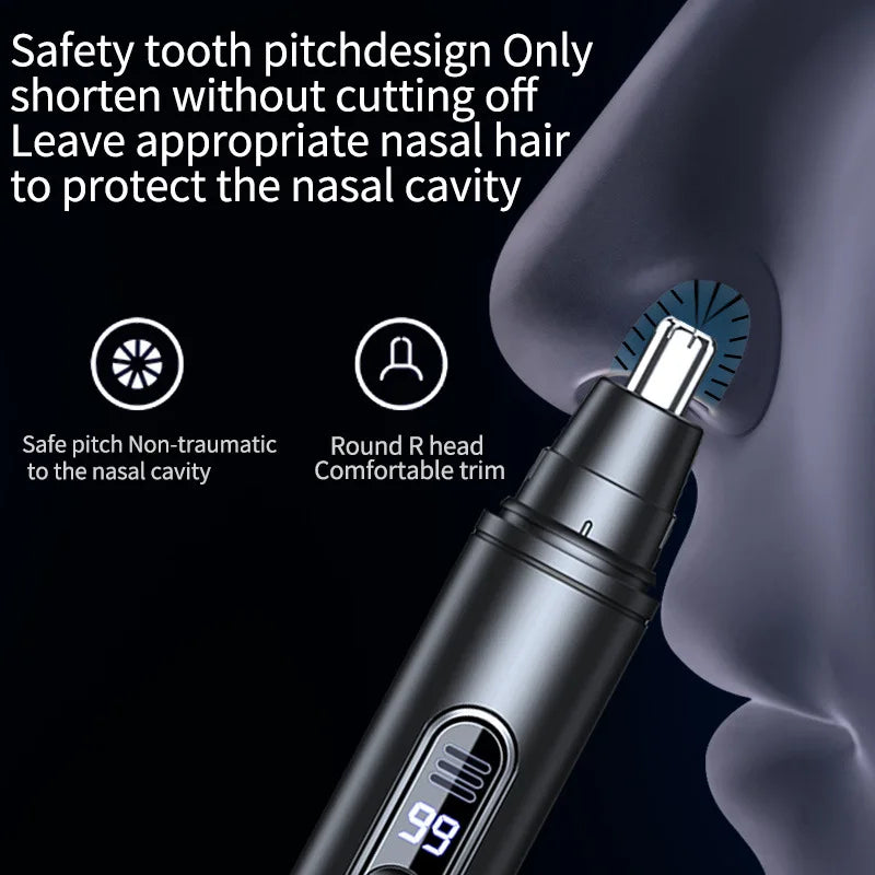 USB Rechargeable Nose & Ear Hair Trimmer