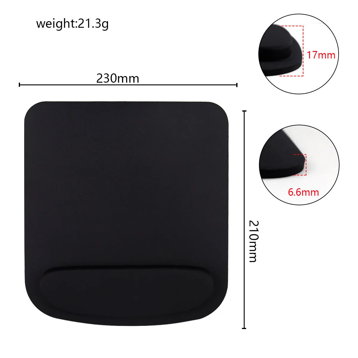 Ergonomic Mouse Pad with Wrist Rest