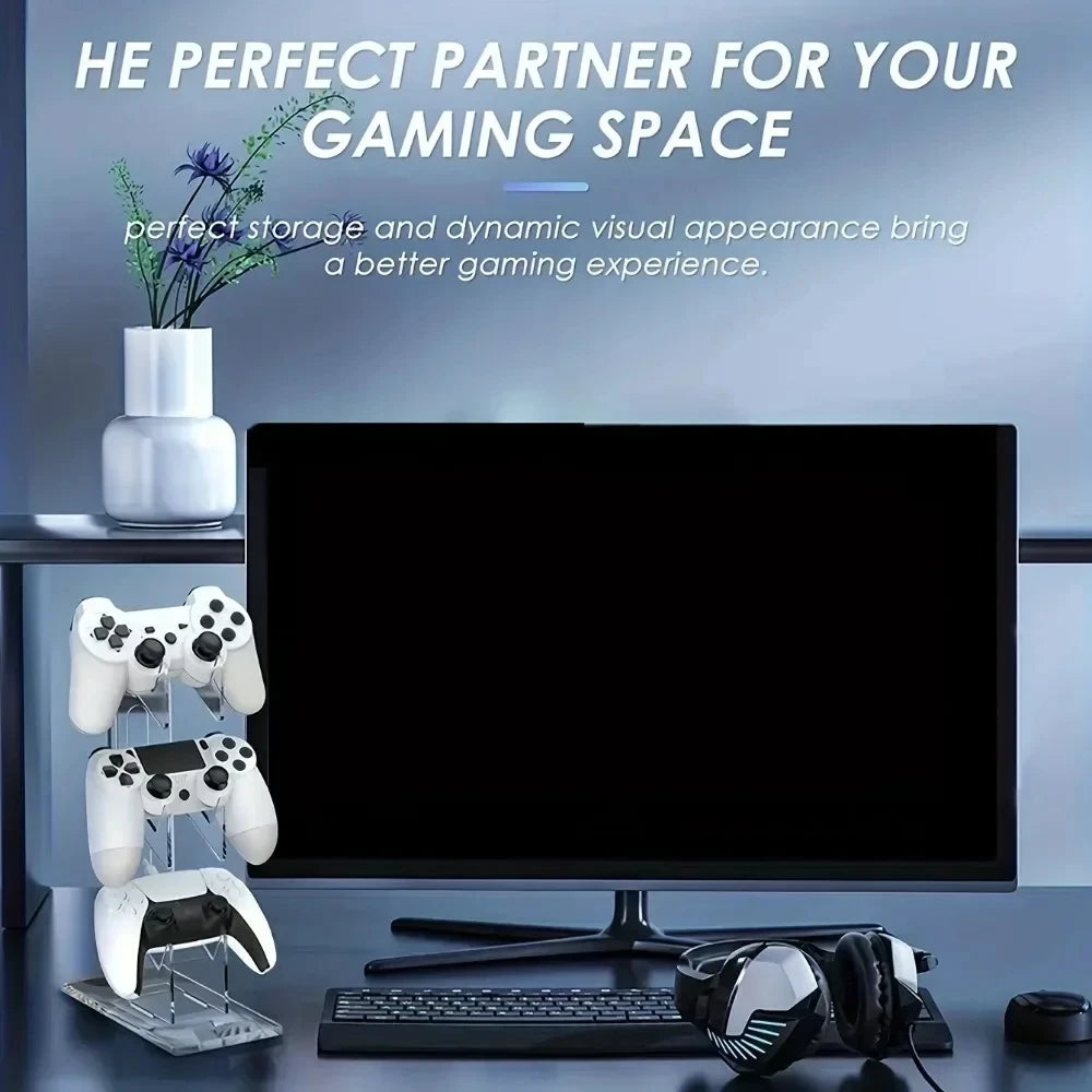 Universal 3-Layer Controller & Headset Stand
