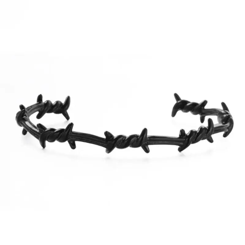 Barbed Wire Metal Bracelet