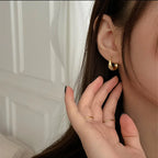 Luna Sterling Silver Hoops
