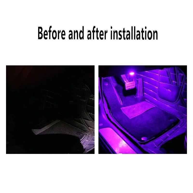 StarGlow 3-Color Car Footwell Lights