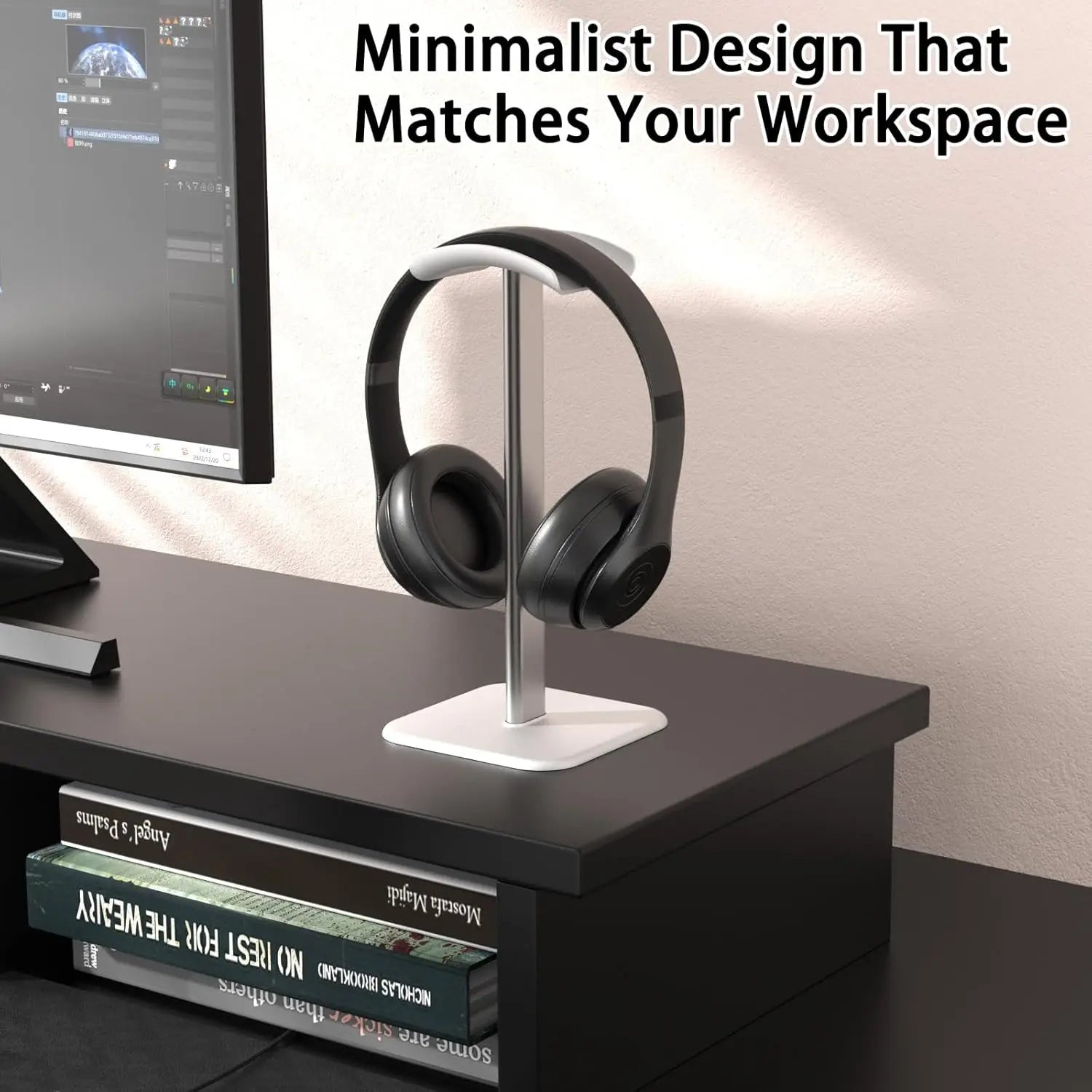 Headphone Stand – Soft-Touch Base