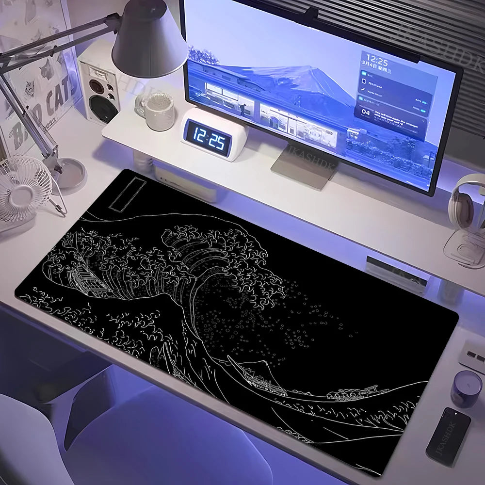 Great Wave XL Desk Mat