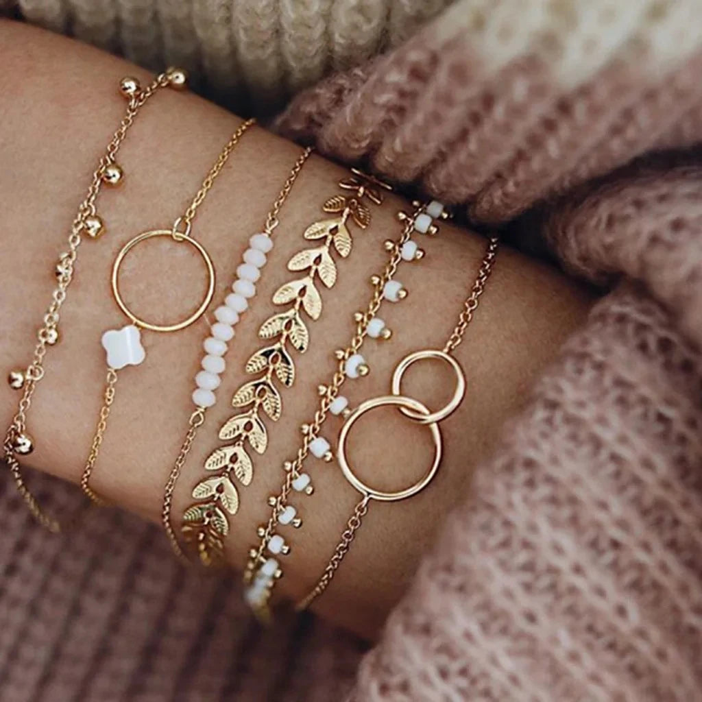 6-Piece Stackable Bracelet Set