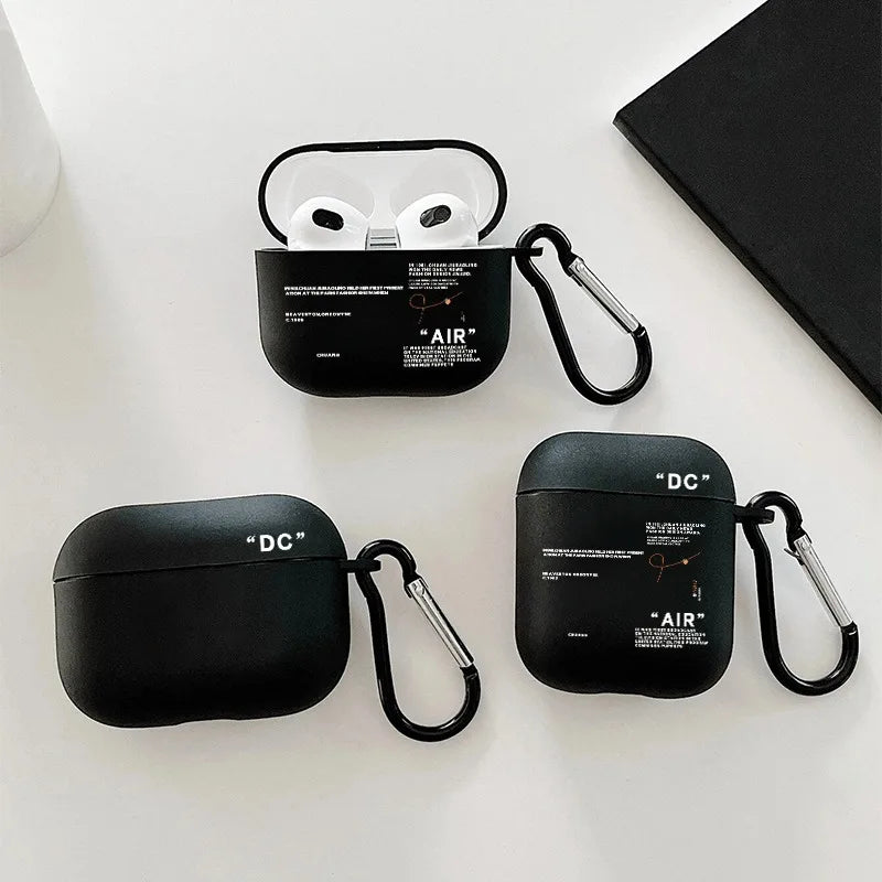 Premium Black Airpods Case