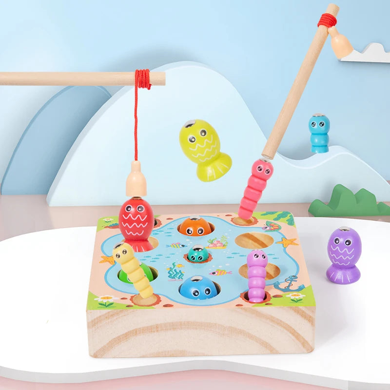Little Angler Wooden Fishing Game