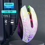Bluetooth 5.2 Wireless RGB Gaming Mouse