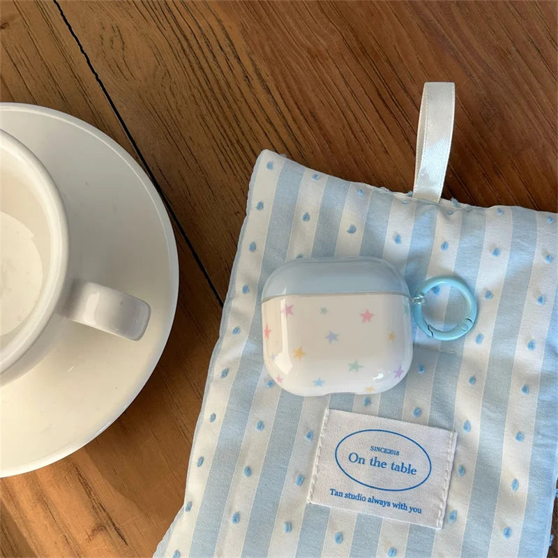 Cute Colorful Stars AirPods Case