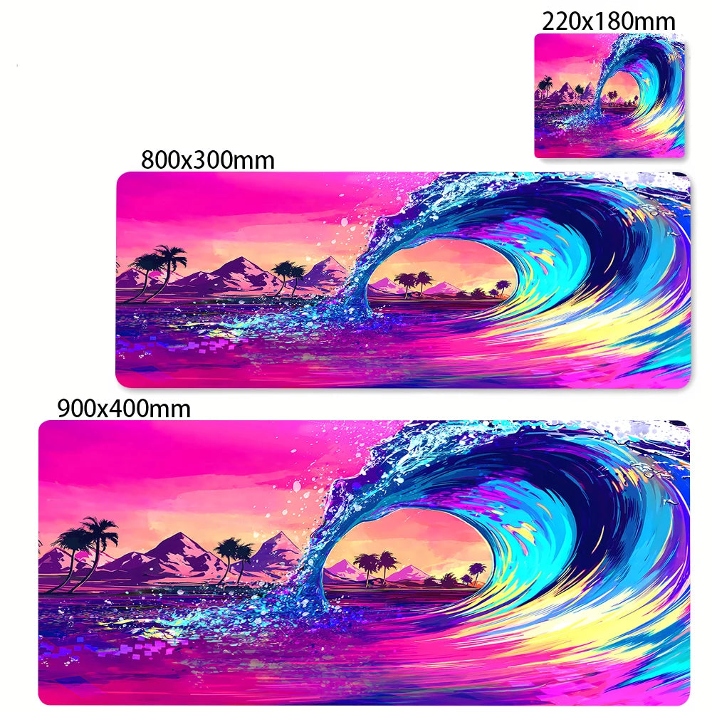 Great Wave XL Desk Mat