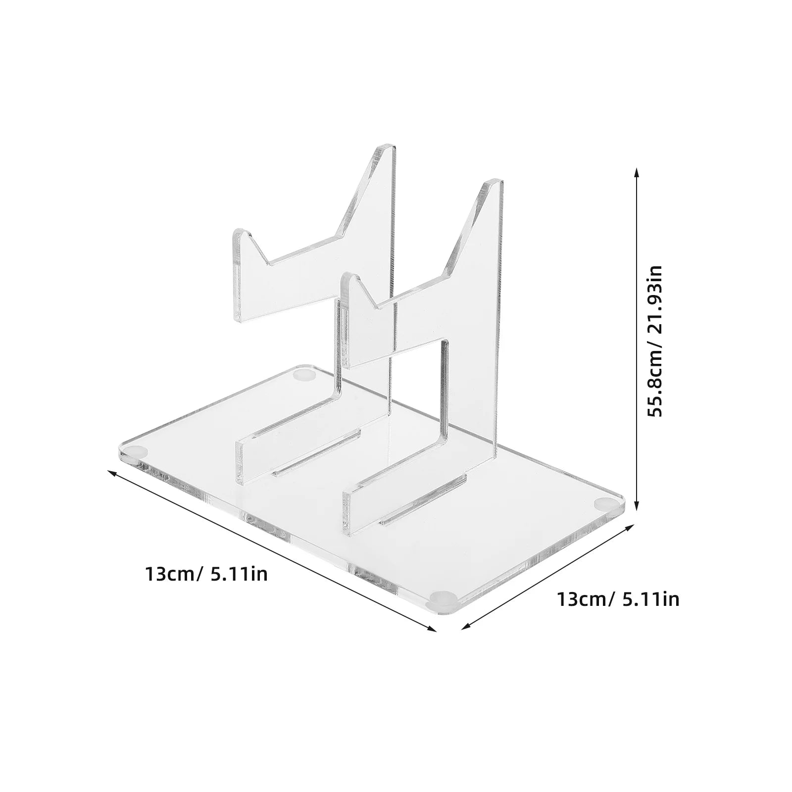 CrystalClear Acrylic Controller Stand