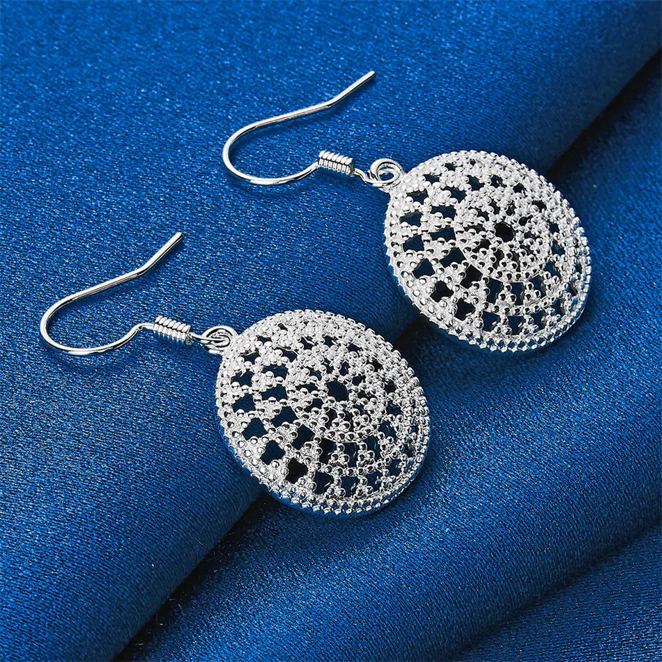 Elara Sterling Round Drops