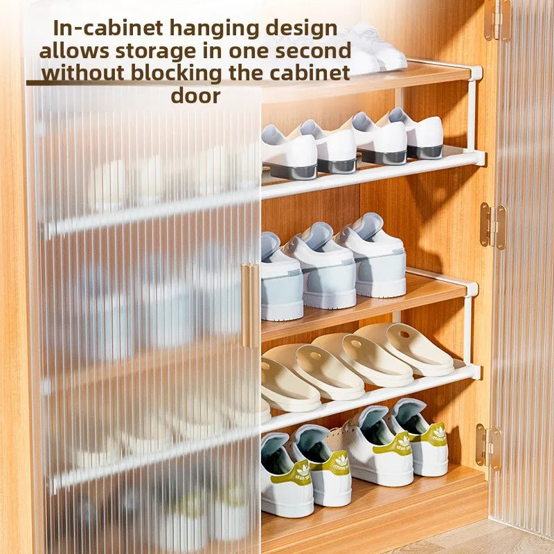 SpaceFlex Retractable Shoe Storage Rack