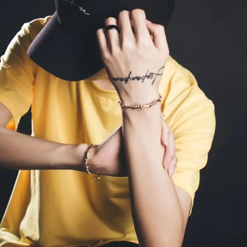 Barbed Wire Metal Bracelet