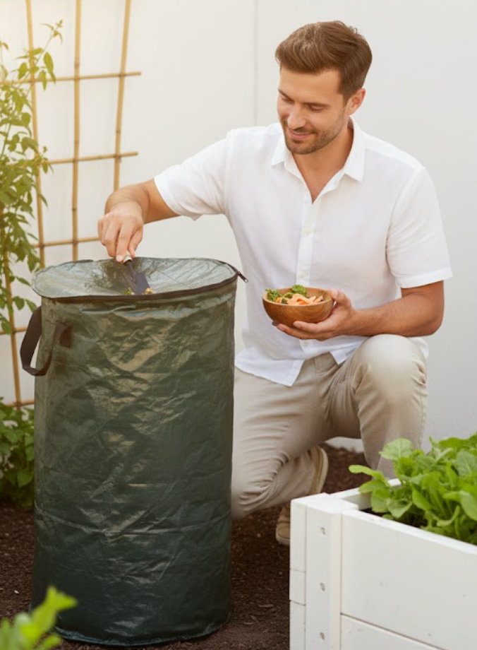EcoLoop™ Reusable Garden Composting Bag