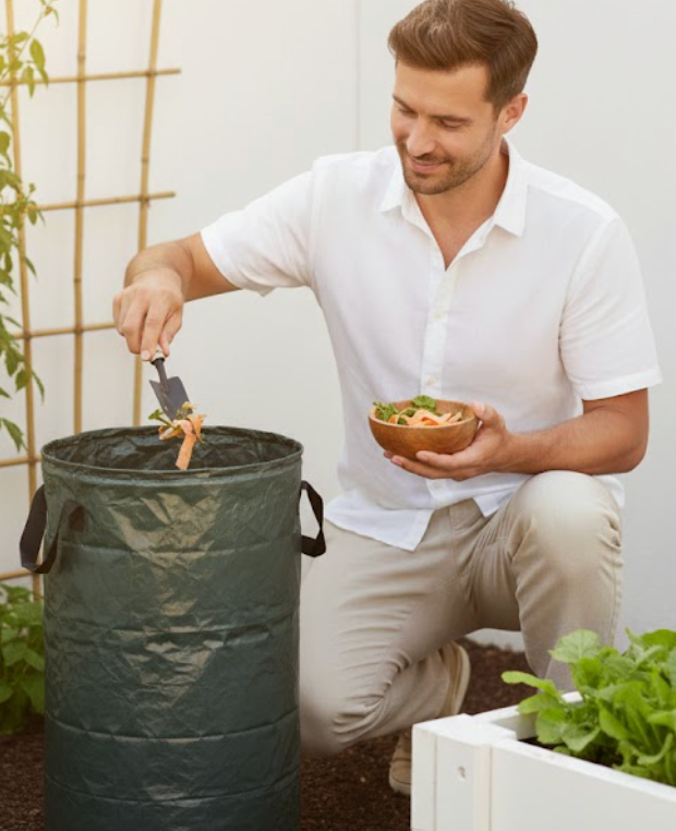 EcoLoop™ Reusable Garden Composting Bag