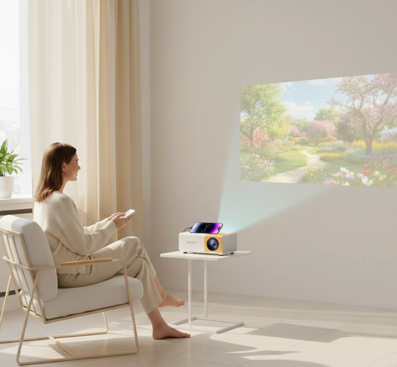 Mini LED Portable Projector 720P/1080P