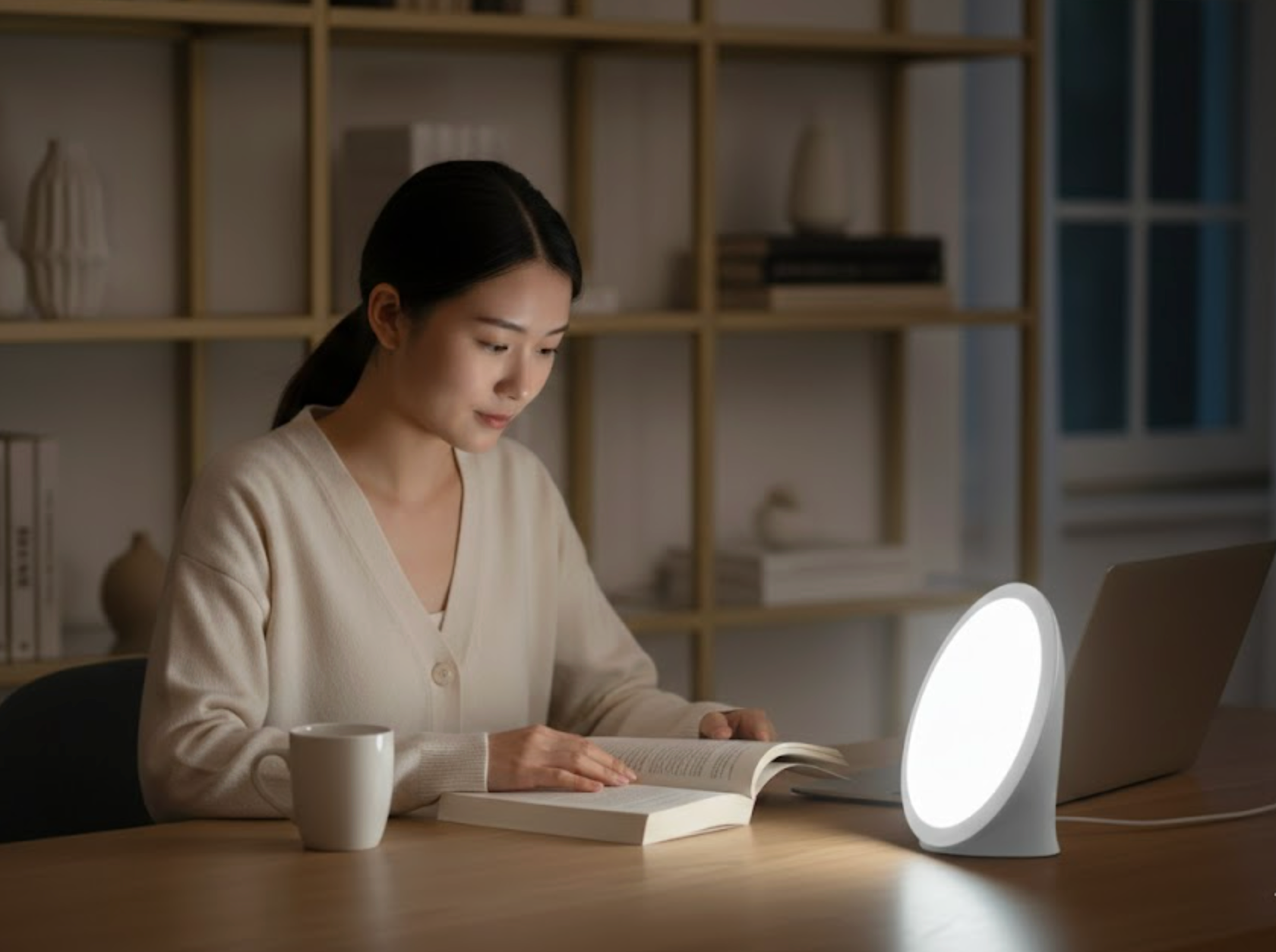 Adjustable Brightness Daylight Lamp for Study & Focus
