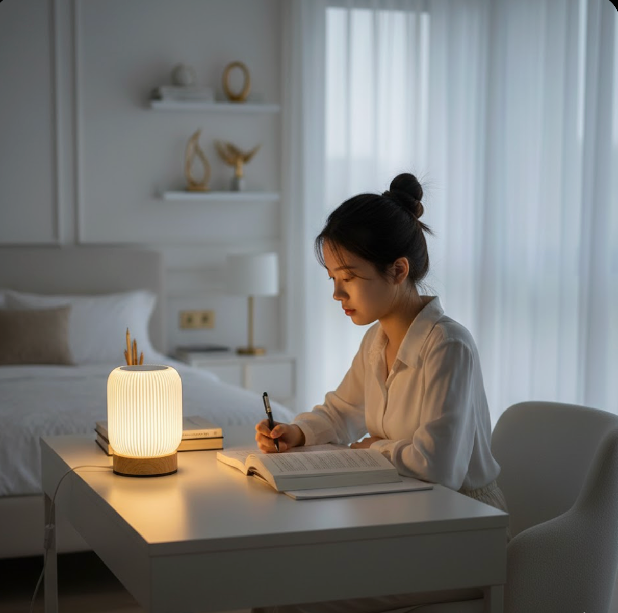 LumiTouch Rechargeable Desk & Bedside Lamp