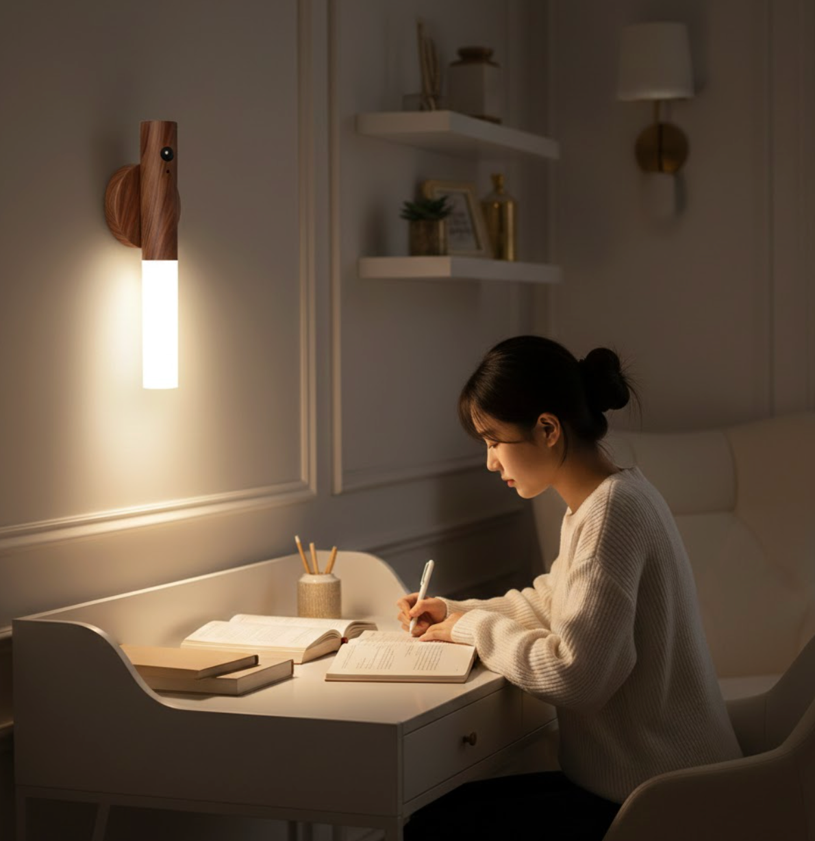 SenseGlow Motion Sensor Wall Lamp