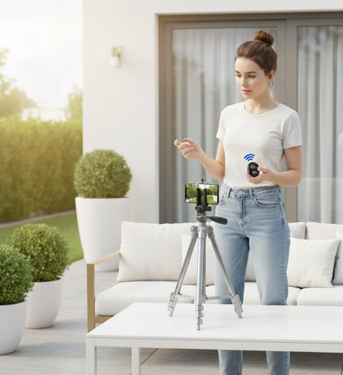 Compact Phone Recording Tripod