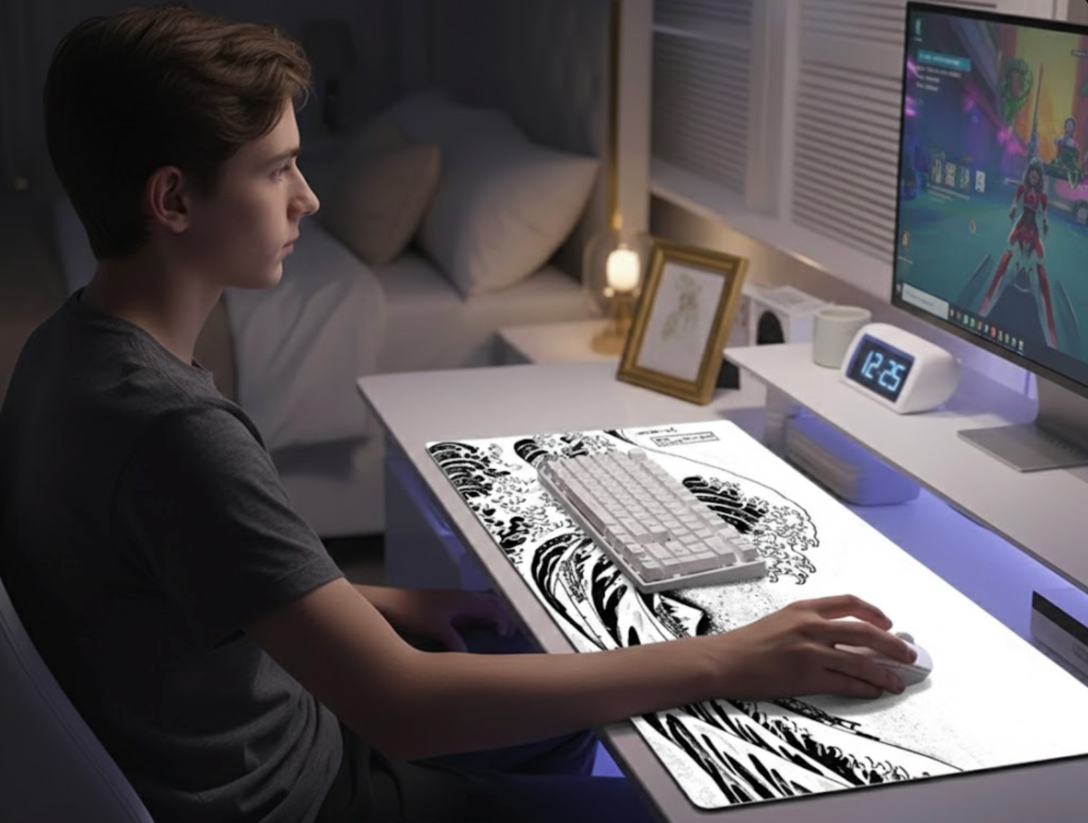 Great Wave XL Desk Mat