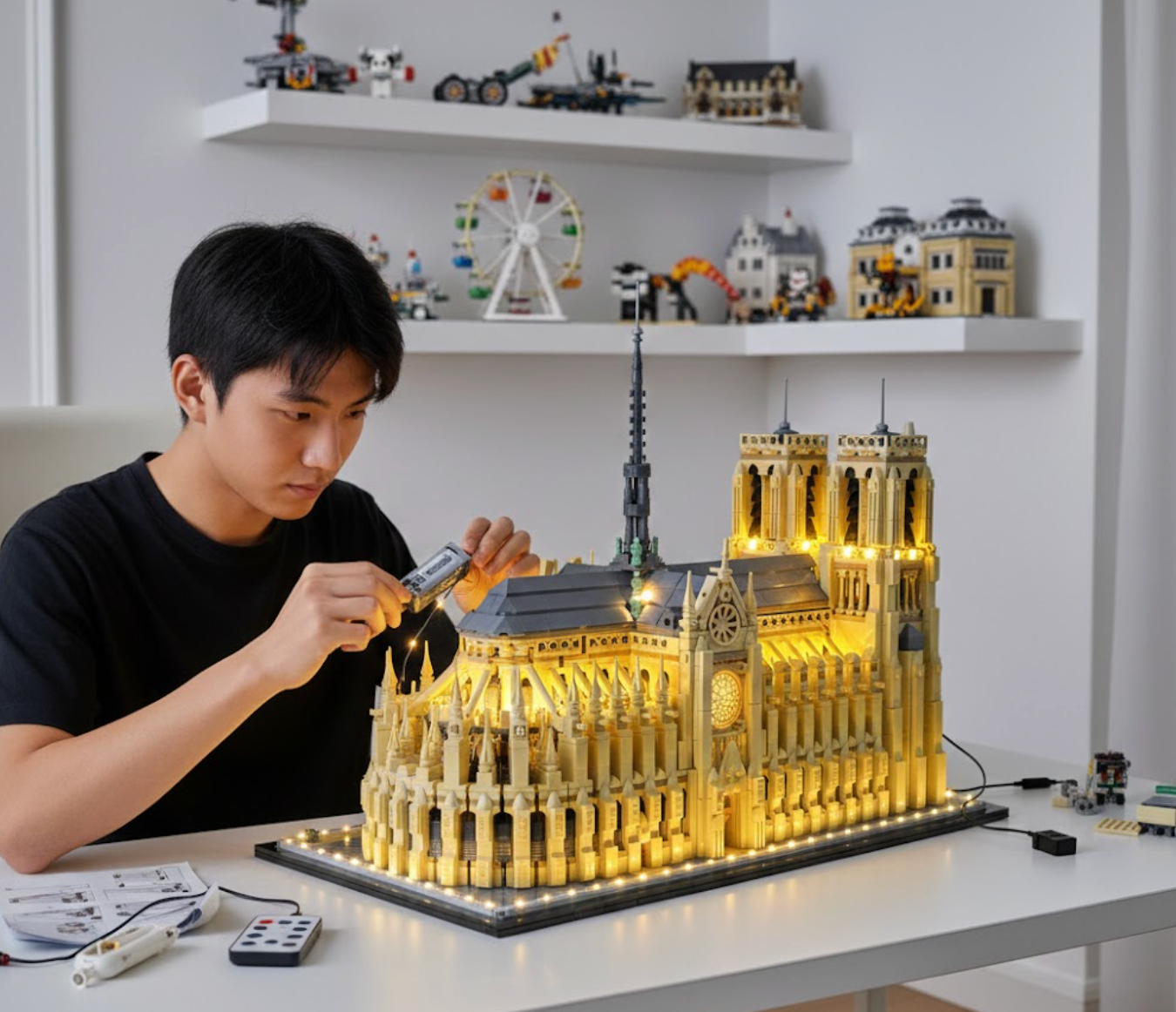 BYB LED Light Kit for LEGO Notre-Dame