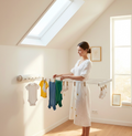Telescopic Wall-Mounted Retractable Clothesline