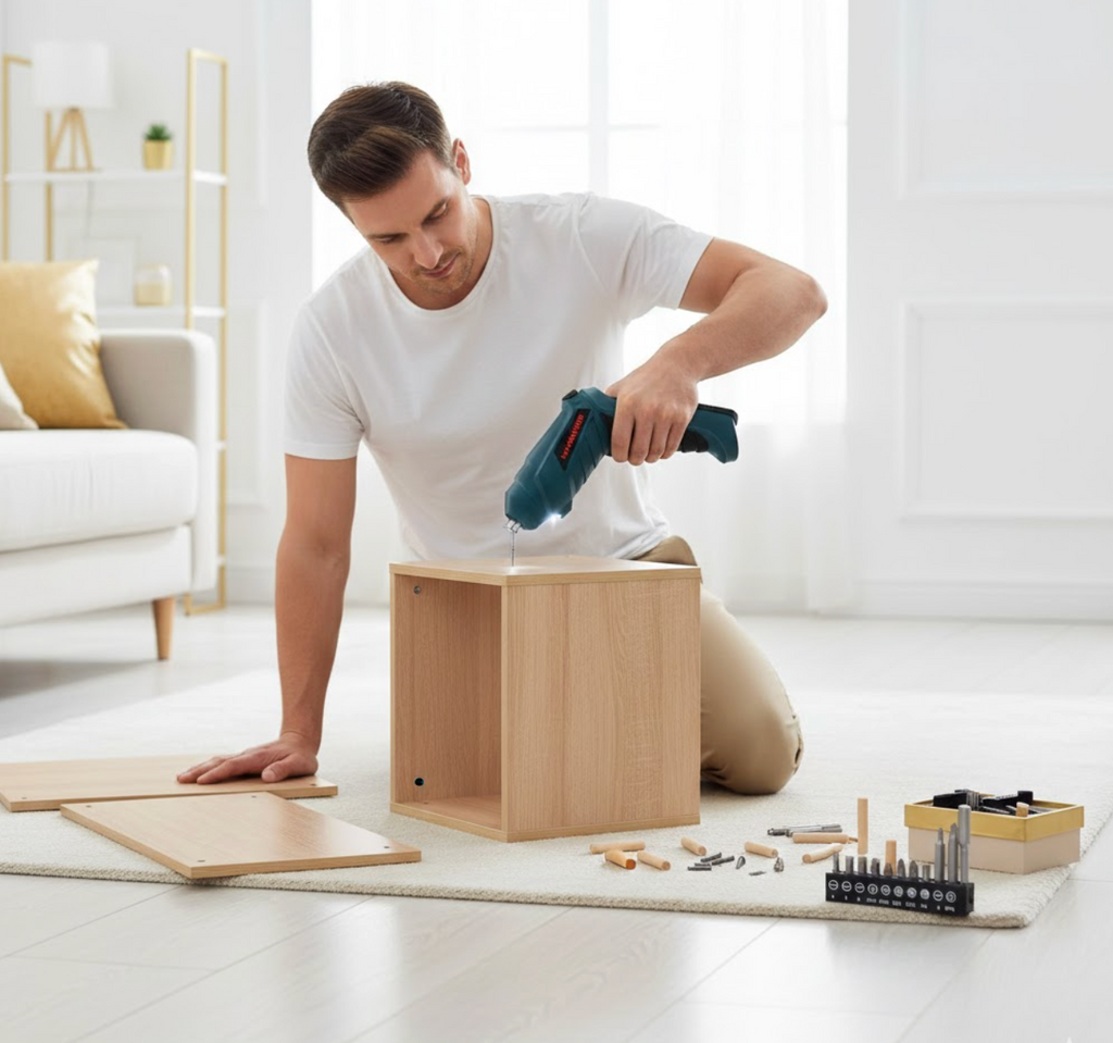 Rechargeable Mini Electric Screwdriver Kit