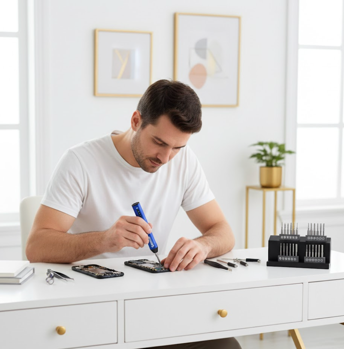 Precision Electric Screwdriver Set