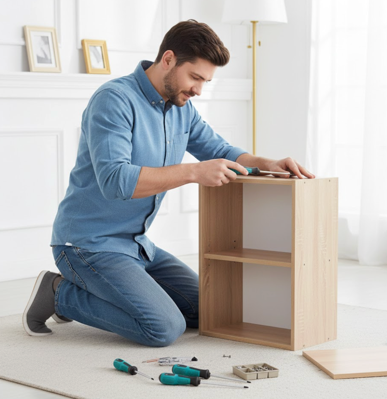 4PCS Insulated Magnetic Screwdriver Set