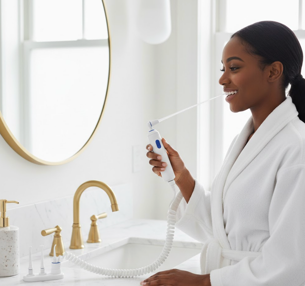 Manual Faucet Water Flosser for Home