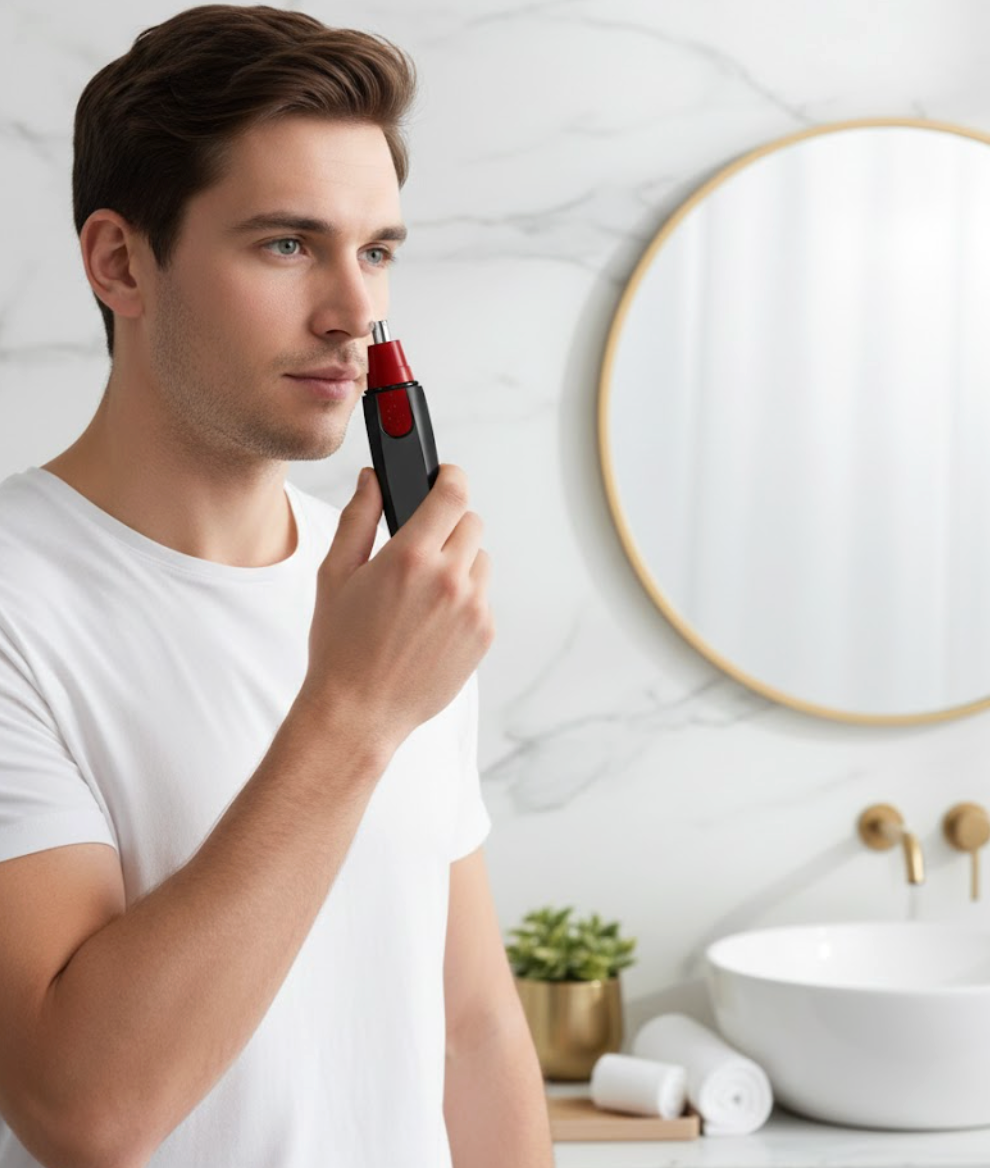 Compact Manual Nose Hair Trimmer