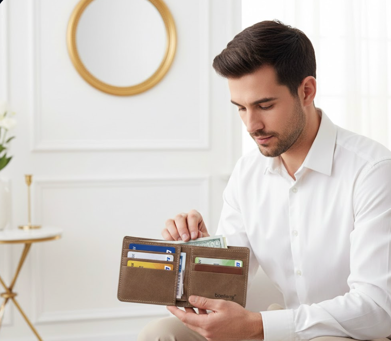 Baellerry Minimalist Front Pocket Wallet