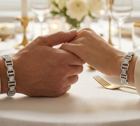 Eternal Spark Couple's Bracelet Set