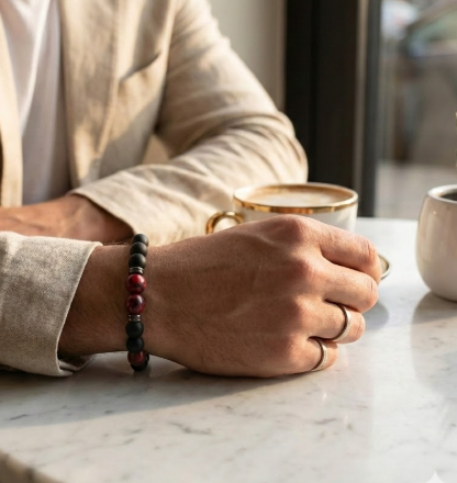 Urban Edge Bead Bracelet