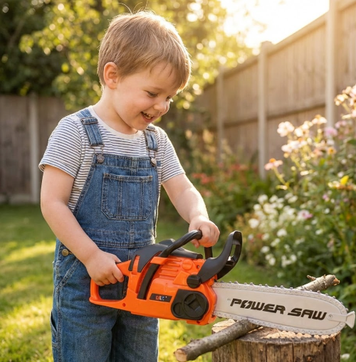 Kids Electric Toy Chainsaw with Sound