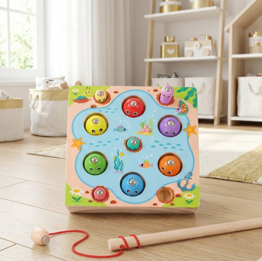 Little Angler Wooden Fishing Game