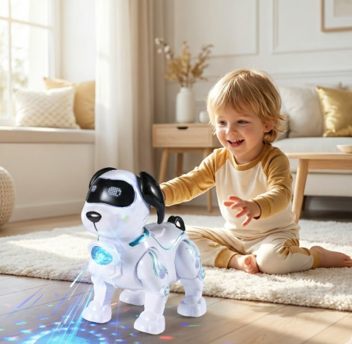 GlowPup Interactive Crawling Dog Toy