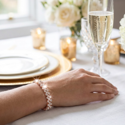 EverSpark Rhinestone Bracelet