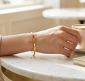 PureLine Minimalist Hook Bangle