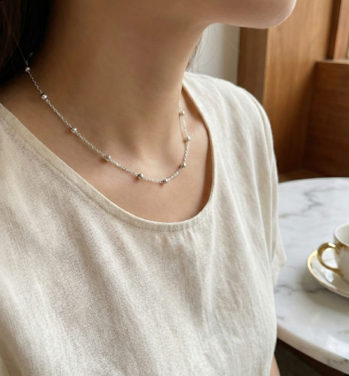 Modern Muse Beaded Necklace