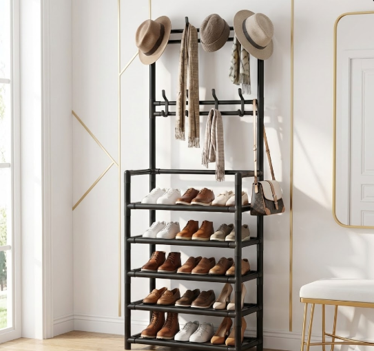 UrbanTier 5-Tier Shoe Rack