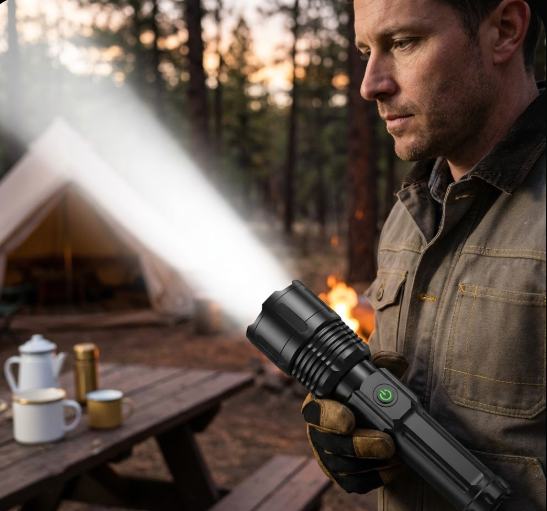 Compact Tactical LED Flashlight