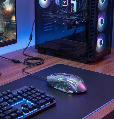 G5 6-Button Silent Click Wired Gaming Mouse